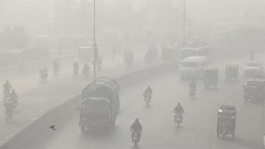 Polluted city 